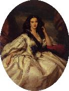 Franz Xaver Winterhalter Wienczyslawa Barczewska, Madame de Jurjewicz oil painting